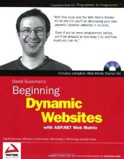   Dynamic Websites with ASP.NET Web Matrix (Programmer to Programmer