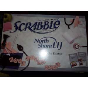  Scrabble  North Shore LIJ Special Edition Toys & Games
