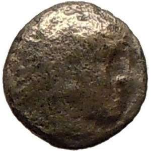 AMYNTAS III 389BC Macedonian King SILVER Ancient Greek Coin Hercules 