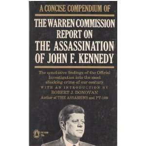   Warren Commission Report on the Assassination of John F. Kennedy