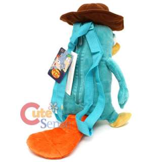 Phineas and Ferb Agent P Plush Bag 16 Custume Backpack 875598602437 