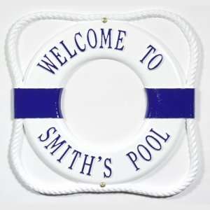  Personalized Life Ring Wall Plaques