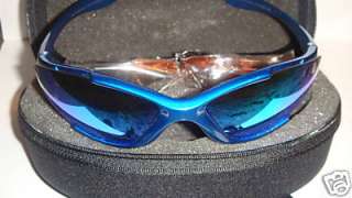 SWISS TN Sunglasses Force One Blue 4 pairs lenses +Case  