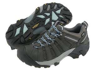 Keen Voyageur Low Lace Charcoal Blue Women Hiking Trail Boot Shoe 