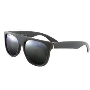   Flat Top Matte Black Wayfarer Sunglasses 80s Vintage: Everything Else