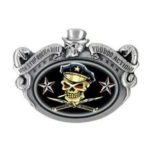 Vince Ray Skull With Blades Buckle Fashionably Designed Superior ity 
