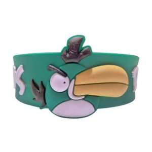 Angry Birds Green Bracelet Wristband (7.5)