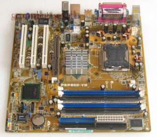 ASUS P5P800 VM Socket 775 Motherboard 865G AGP DDR EMS  