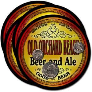  Old Orchard Beach, ME Beer & Ale Coasters   4pk 