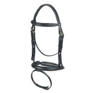  ANKY Snaffle Bridle with Flash and Hook Studs Sports 