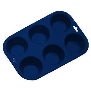  SiliconeZone Muffin Pan   Blue