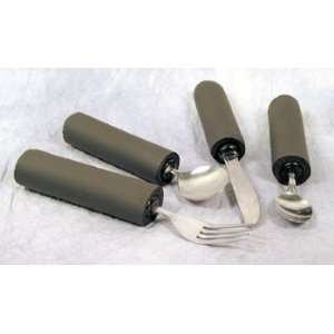  Soft Foam Handle Utensils   Set of 4 (fork, knife, Health 
