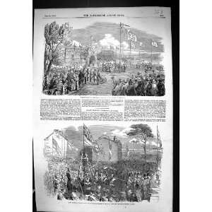  1853 Commencement Lisbon Railway Queen Portugal Lord 