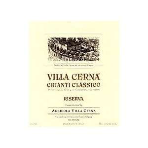  Villa Cerna Chianti Classico Riserva 2007 750ML: Grocery 