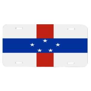  Netherlands Antille Flag Vanity Auto License Plate 