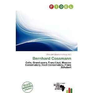   Bernhard Cossmann (9786200725639) Christabel Donatienne Ruby Books