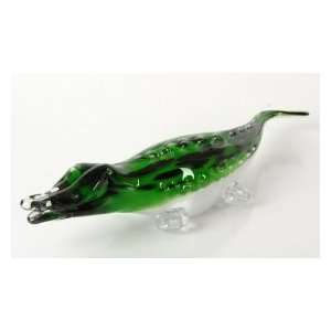 Murano Glass Alligator Beautiful 100% Handmade Art X1266