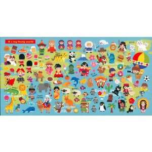  Around the World Sticker Collection Toys & Games