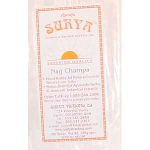 Nag Champa 250 Grams   Surya Superior Quality Incense   About 190 