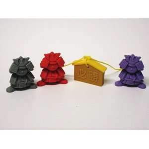  Samurai Warriors (3 Colors: Grey/red/purple): Toys & Games