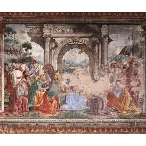  Hand Made Oil Reproduction   Domenico Ghirlandaio   32 x 