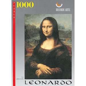  Leonardo La Gioconda Jigsaw Puzzle 1000pc Toys & Games