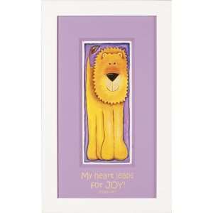  LEO THE LION, Kids Décor   Framed and Matted