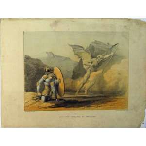  Colour Print Apollyon Defeated Christian Winged Man: Home 