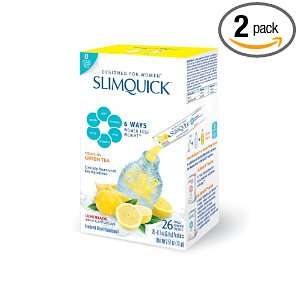  Slimquick Lemonade Packets, 26 count Boxes (Pack of 2 