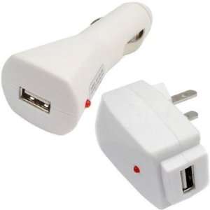  USB Car+Wall Charger Adapter For Apple Ipod Classic 80Gb 
