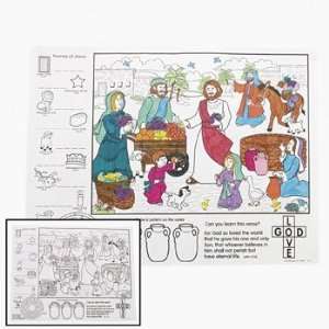  VBS Nazareth Activity Placemats   Tableware & Table Covers 
