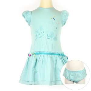  Catimini Aqua Blue Dress Baby