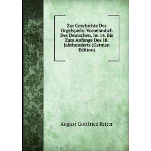   (German Edition) (9785877743755) August Gottfried Ritter Books