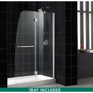  DreamLine shower door and tray kit DL 6312C 01CL. 48W x 