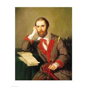  Portrait of a Man, presumed to be Charles Gounod Art 