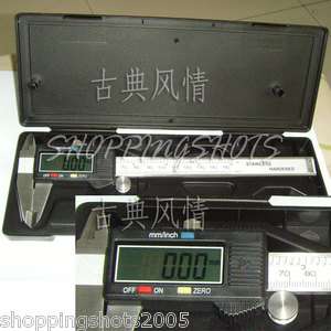 pcs LCD 150mm 6inch Digital Vernier Caliper/Micrometer Stainless 