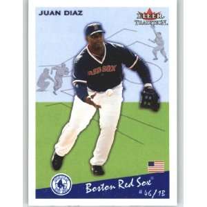  2002 Fleer Tradition Update #U151 Juan Diaz   Boston Red 