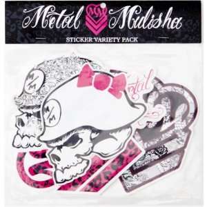 Metal Mulisha Maiden Variety Sticker Packs Off Road Motorcycle Graphic 