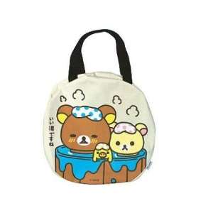  San X Rilakkuma Relax Bear Luggage School Hand Bag: Toys 