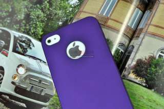 Moshi iGlaze Protective Hard case for iphone 4 purple with screen 