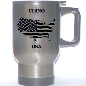  US Flag   Chino, California (CA) Stainless Steel Mug 