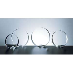    Optical Crystal All Around Circle Award   Large: Home & Kitchen