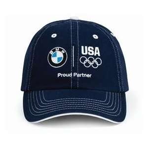  BMW Team USA Olympic Cap   Blue Automotive
