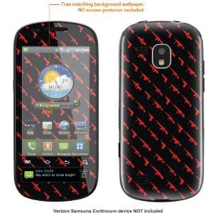 Protective Decal Skin STICKER for Verizon Samsung Continuum case cover 