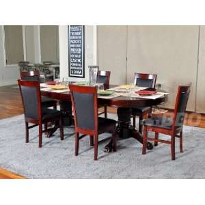 The Rockwell High End Furniture Poker Table Suited Speed Red + Dining 