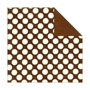 New   Essentials Candy Shoppe Double Sided Cardstock 12X12   Chocolate 