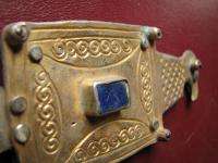   Ancient Artifact   RARE Silver Ostrogothic Belt Buckle Eagle RT 159