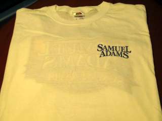 SAMUEL ADAMS   Summer Ale ( American Pale Wheat Ale ) BEER T Shirt New 
