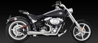   11 V Rod Muscle Vance & Hines Competition Series 2 1 Exhaust SS  