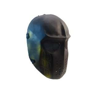  Army Of Two Style Black And Gold Airsoft Mask Sports 